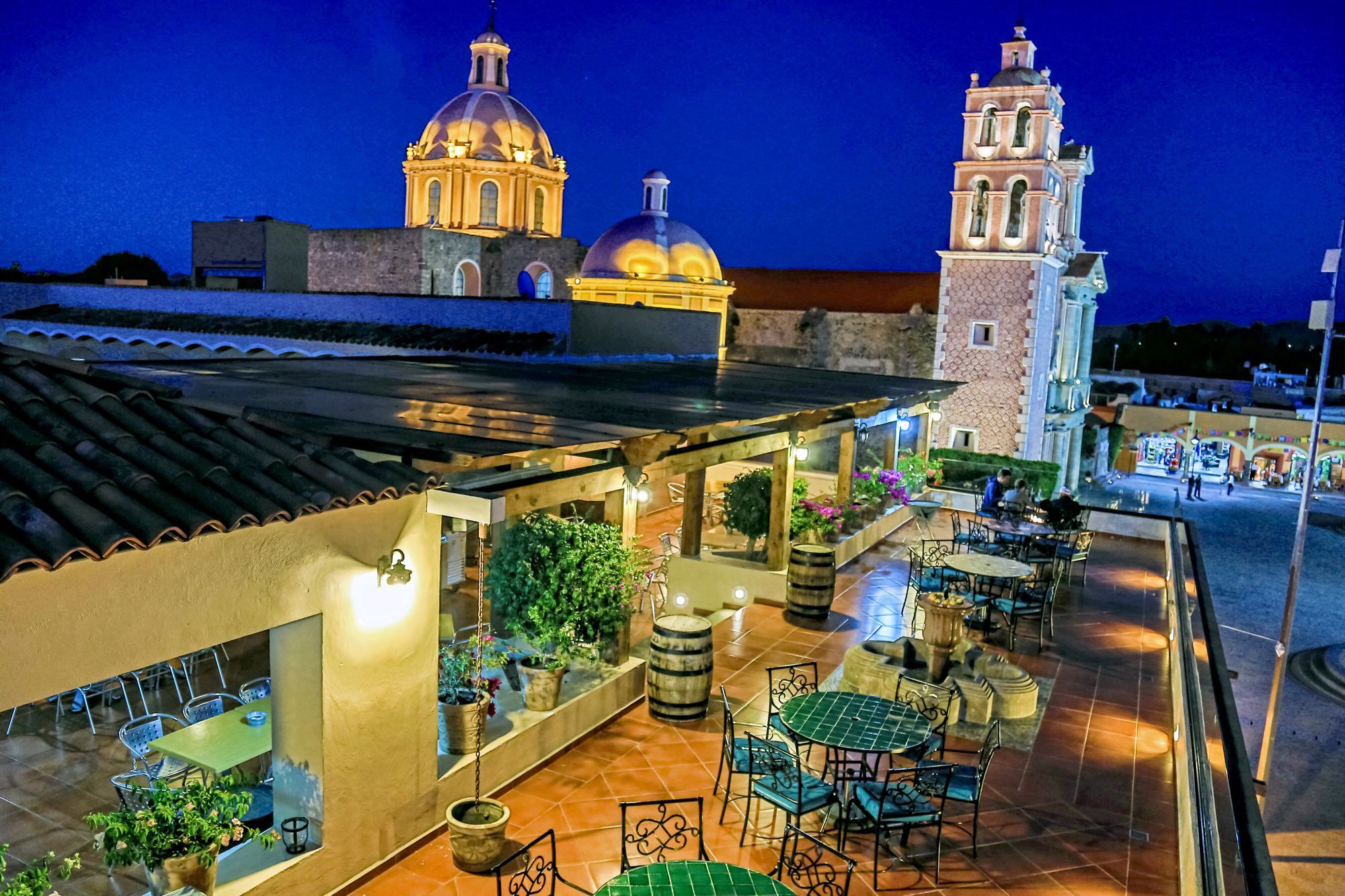 Hotel La Plaza De Tequisquiapan Exterior foto